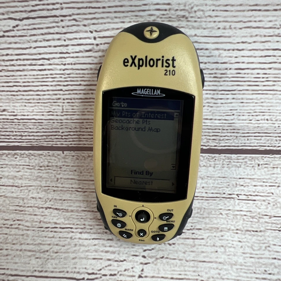 Magellan eXplorist 210 Handheld GPS Unit Waterproof Hiking geocaching portable - Image 4 of 4