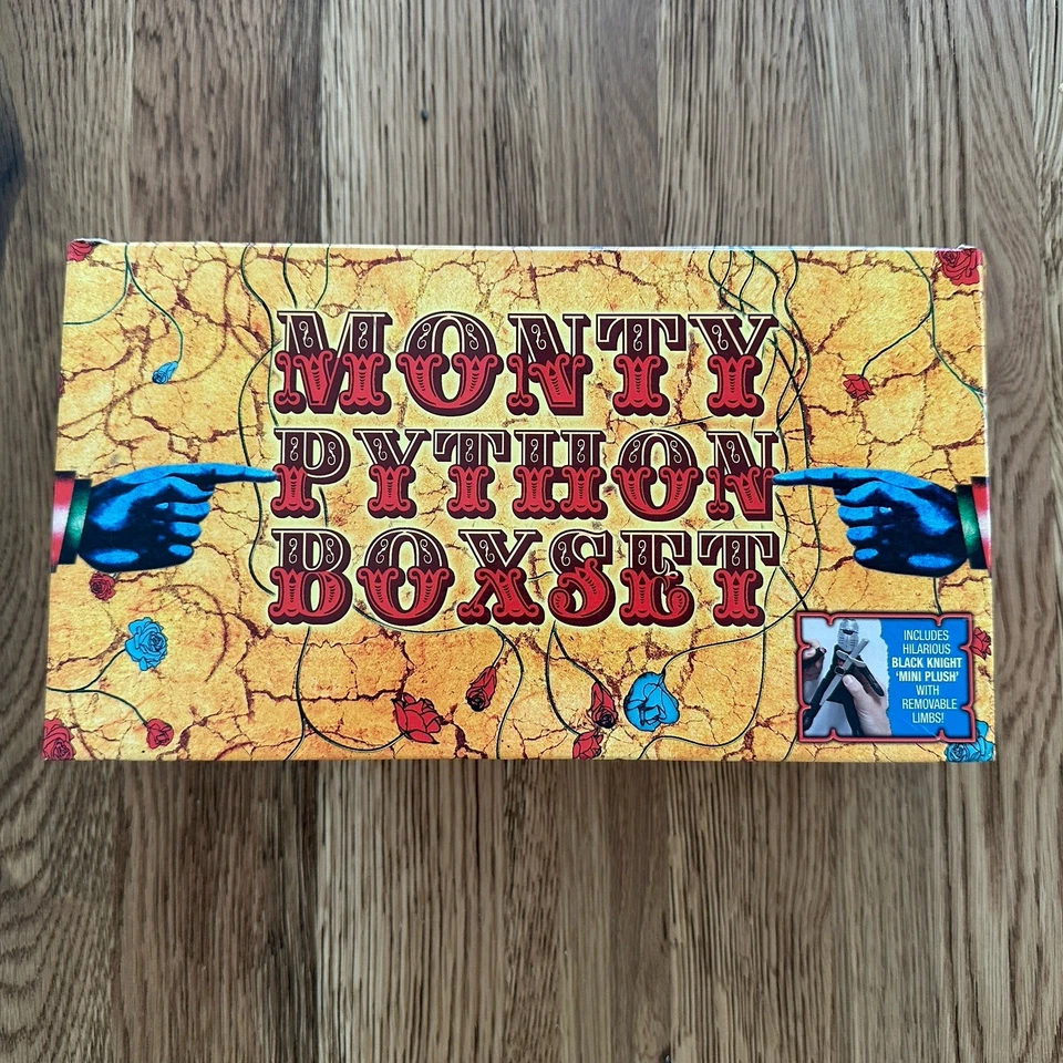 MONTY PYTHON COMPLETE BOXSET (DVD R4 PAL) & Black Knight Mini Plush Collectible - Image 3 of 4