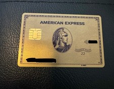 American Express Gold Card Canceled Collectible