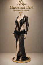 Professional Egyptian Belly Dance Bra Skirt Set Crystal Rhinestone Costume