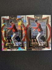 🪶2025 Panini Select Brady House RC #53 Concourse Ice Prizm + Base Nationals