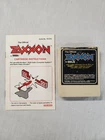 Zaxxon Atari 2600 Coleco 1982 Cartridge And Manual Tested