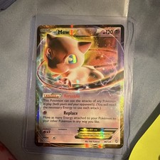 Pokémon Mew EX Dragons Exalted Ultra Rare Holo 46/124 120 HP 2012 Basic Card