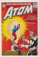 THE ATOM #8 (1963) (DC) (VG+ 4.5) 2nd APPEARANCE DR. LIGHT