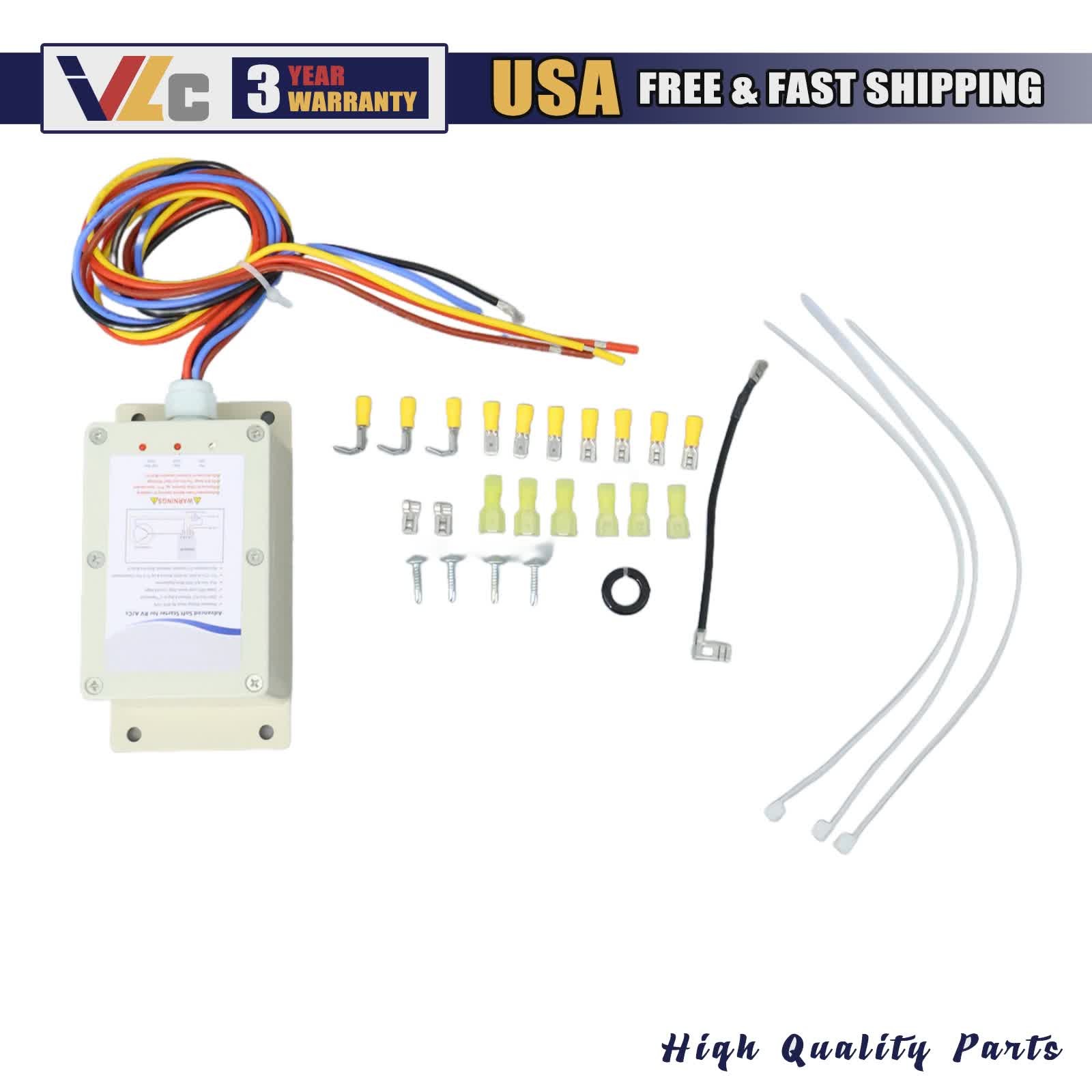Soft Start Kit Air Conditioner Setup RV A/C Starter Fits SSRV3T 110 Volts USA