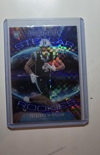 2025 Panini Rookies & Stars-Stellar Rookies Tetairoa McMillan #3 Blue Plaid (RC)