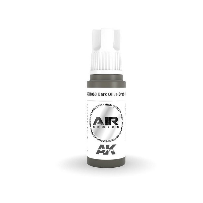 Ak Interactive AK11860 - Dark Olive Drab 41 17ml - New