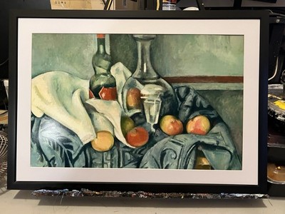 Still Life, Peppermint Bottle   by Paul Cezanne 13x19 Art Print