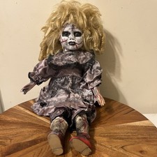 Hand-Painted Haunted Possessed Gothic Doll OOAK Creepy Horror Gothic Halloween