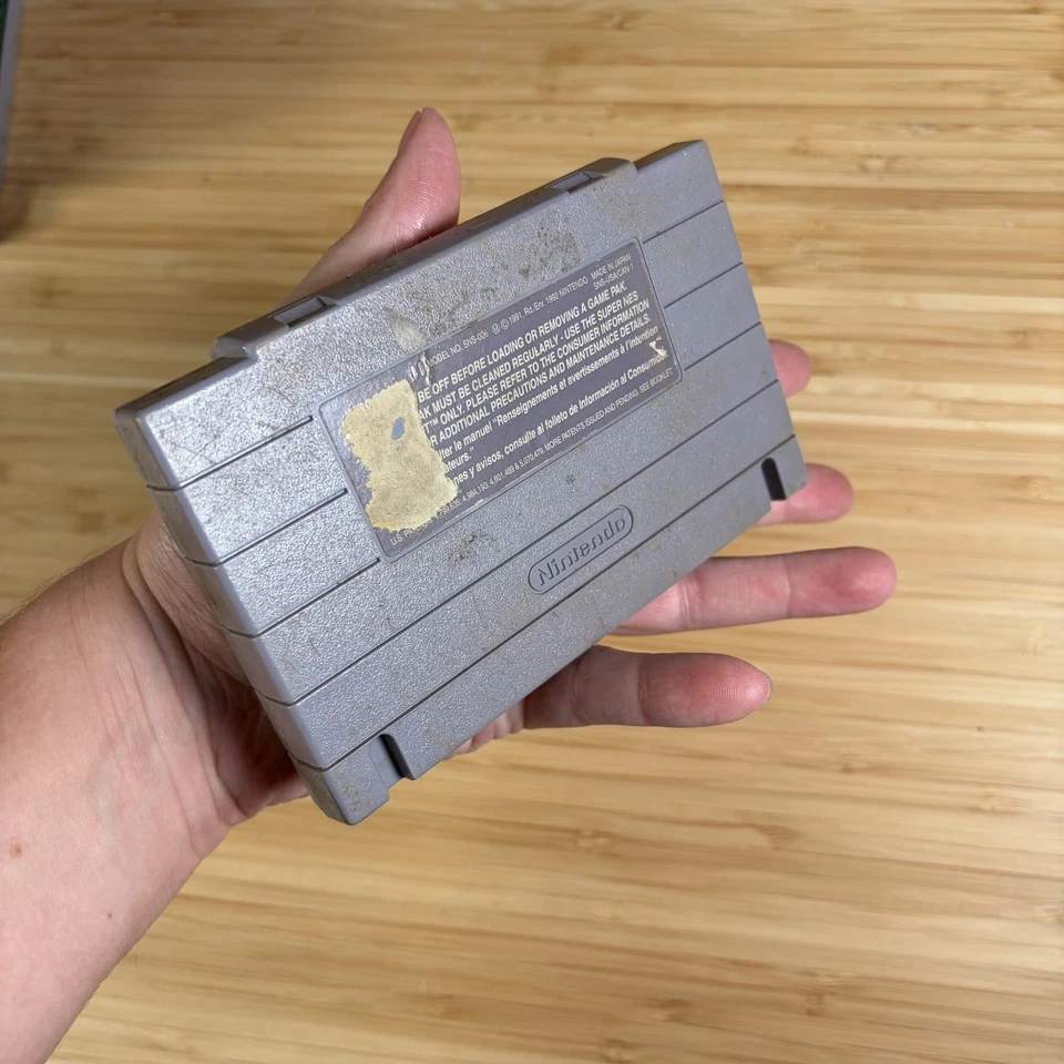 Vintage Video Game Super Punch-Out SNES Super Nintendo 1994 Genuine - Image 4 of 4