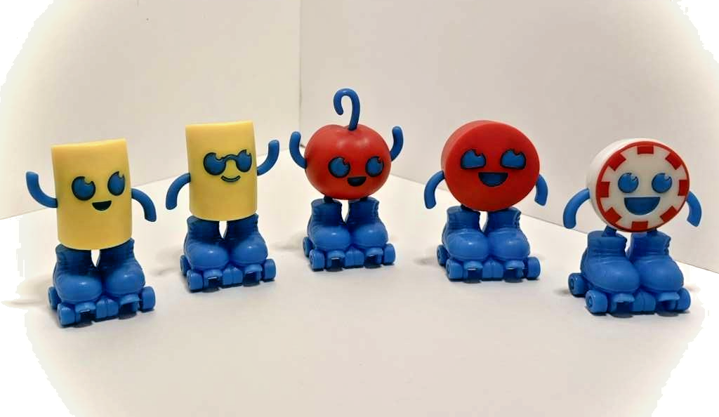 Sonic Drive-In 2026 Wacky Pack Toys - Full Set of 5 (Carhop Crew