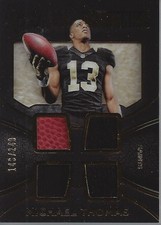 2016 Panini Black Gold Gold Prospecting Quad Jersey #16 Michael Thomas /249 FB