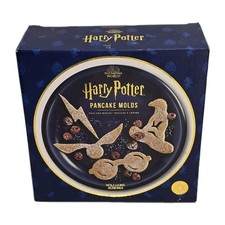 Harry Potter Pancake Molds Set of 4 Open Box | Wizarding World Fun Kitchen