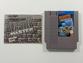 BLASTER MASTER NINTENDO NES PAL-B FRA (COMPLETE - BOX DAMAGED)