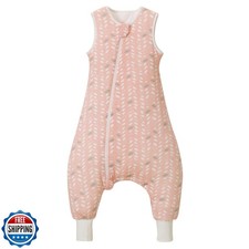 Nivolltha Super Soft 2.5 TOG Organic Cotton Sleep Sack with Legs, Cozy Warm T