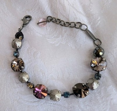 Sabika After Five Miami Crystal Bracelet with Multicolor & Size Crystals