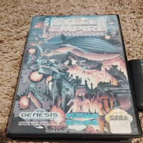 Steel Empire (Sega Genesis, 1992) with Box 