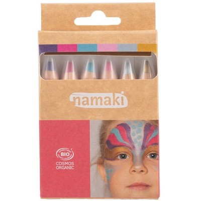 Namaki Cosmetics Set von 6 Farbstiften Magical Worlds