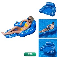 SWIMLINE Tropical Series Inflatable Pool Lounger Float Chair 90481