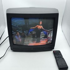 Sears LXI Series CRT TV 13 Retro Gaming Remote Coaxial 934 43019990 DANVILLE VA