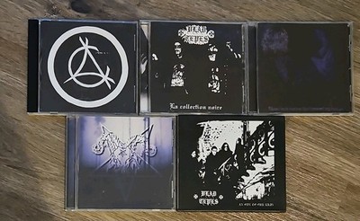 Les Legions Noires (5) CD Lot - Vlad Tepes -Black Murder-Moevot - RARE- 1Burzum 