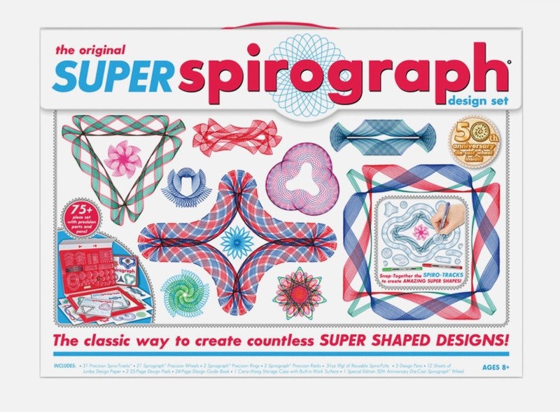 NIB The Original Super Spirograph Design Set, 50th Anniversary Edition