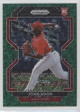 2022 Panini Prizm Tier II Green Donut Circle Prizm Joan Adon #154 0y59