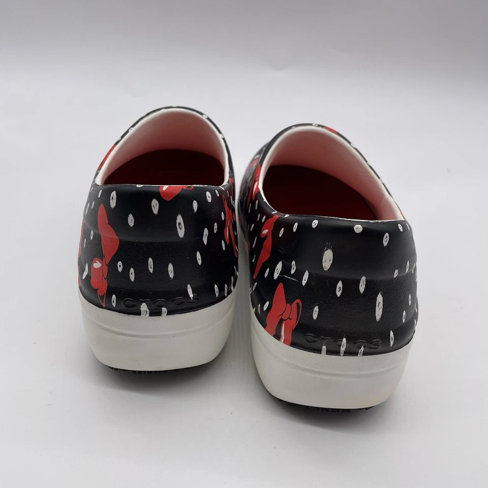 Zuecos para mujer Crocs Minnie Mouse Neira talla 10 Disney Minnie Bows Foto 4 de 4