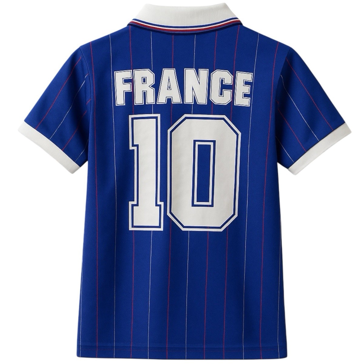 【希少】80s'/adidas×フランス代表/ユニフォーム/No10プラティニ 1982 FRANCE #10 PLATINI RETRO MENS FOOTBALL SHIRT SOCCER JERSEY