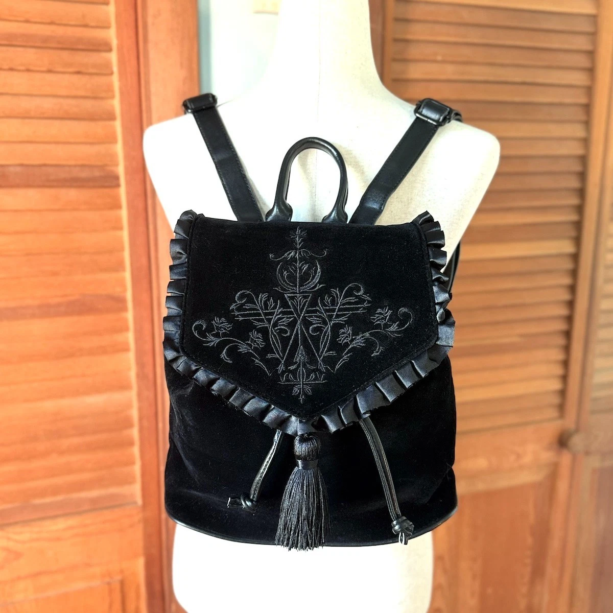 Backpack Handbags Bags & Mini Velvet Exterior for Women for 
