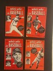 1969,73, 75,and 71 Whos Who in Baseball Guides Lot Of 4. w/Luis Tiant autograph — photo 1