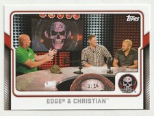 2017 Topps WWE Stone Cold Podcast #3 Edge & Christian
