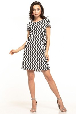 Mini Sommerkleid 100% Baumwolle Druckkleid, Model 143231 Tessita