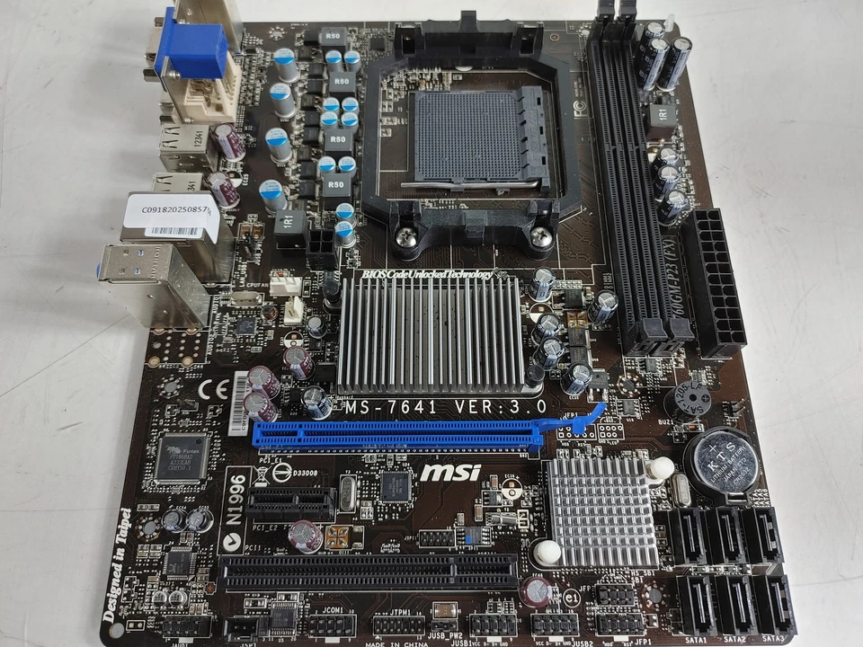 Lot of 2 MSI 760GM-P23 (FX) AMD Socket AM3+ DDR3 SDRAM Desktop Motherboard - Image 3 of 4