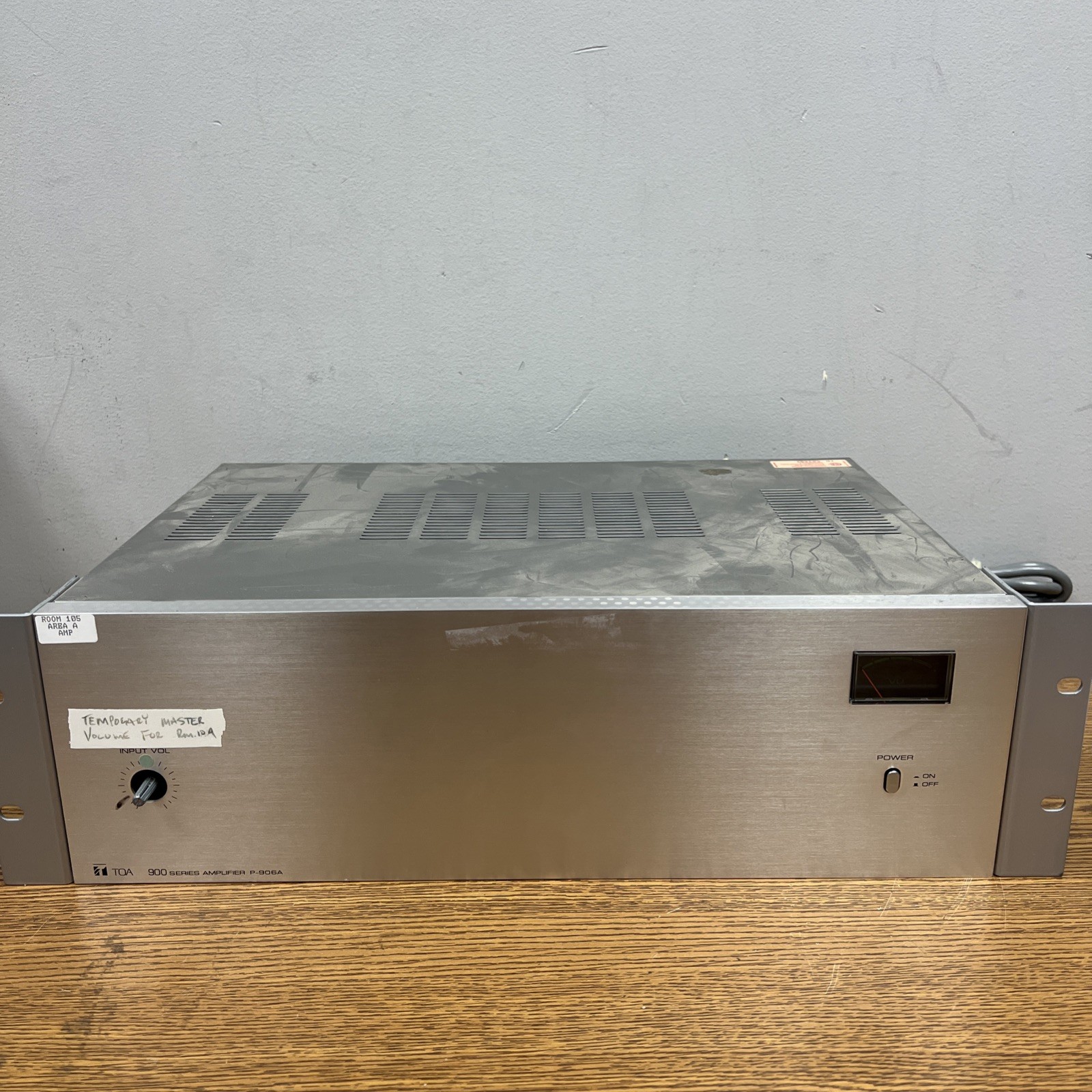 TOA 900 Series Power Amplifier P-906A, Power Tested