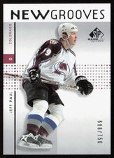 Jeff Paul 2002-03 SP Game Used #72 #/750 - Colorado Avalanche
