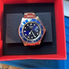 Invicta Pro Diver 26974 Analog Quartz Men's Watch 40mm - Blue/Gold