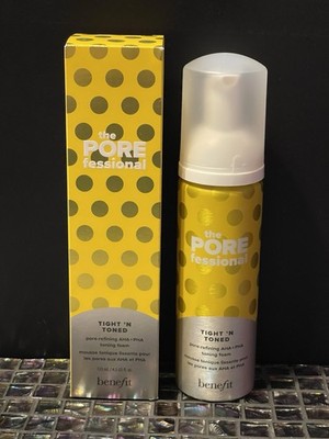 Benefit ~The PoreFessional Tight  N Toned Pore-Refining Toning Foam (4.5fl oz)