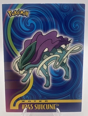 Suicune # 245 Pokemon Card Topps TV Animation Edition - Image 1 of 3