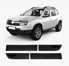 Kit modanatura carrozzeria portiera laterale plastica ABS testurizzata per Da...