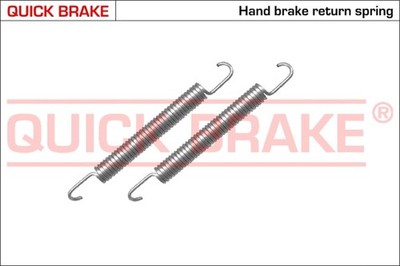 QUICK BRAKE Zubehörsatz Feststellbremsbacken 105-0480 für VECTRA OPEL CC SAAB 2