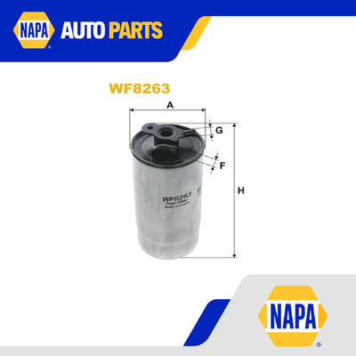 Fuel Filter fits BMW 520D E39 2.0D 00 to 03 Wix 13327785350 13327787825 Quality
