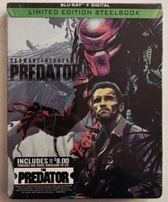 PREDATOR BLU-RAY LIMITED EDITION STEELBOOK ARNOLD SCHWARZENEGGER FAST SHIPPING 