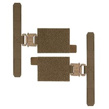 2 PCS Tactical Cummerbund Adapters Metal Buckle Kit Quick Release Set
