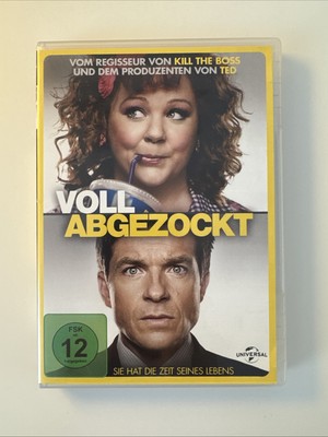 Voll Abgezockt   Jason Bateman, Melissa McCarthy (DVD) Film | Zustand Gut