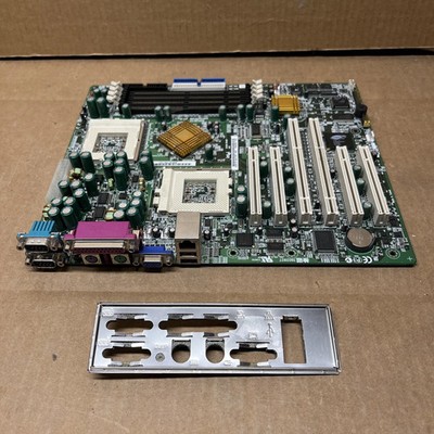 MOTHERBOARD INTEL SAI2 2x s.370 SDRAM VGA A66889-202 2972005661 3902I927 Tested