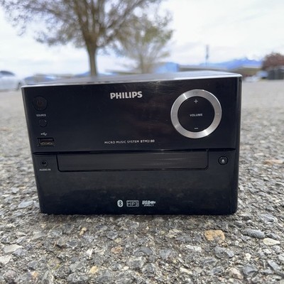 PHILIPS Micro Music System BTM2180 Bluetooth MP3 USB AM/FM Stereo - No Speakers