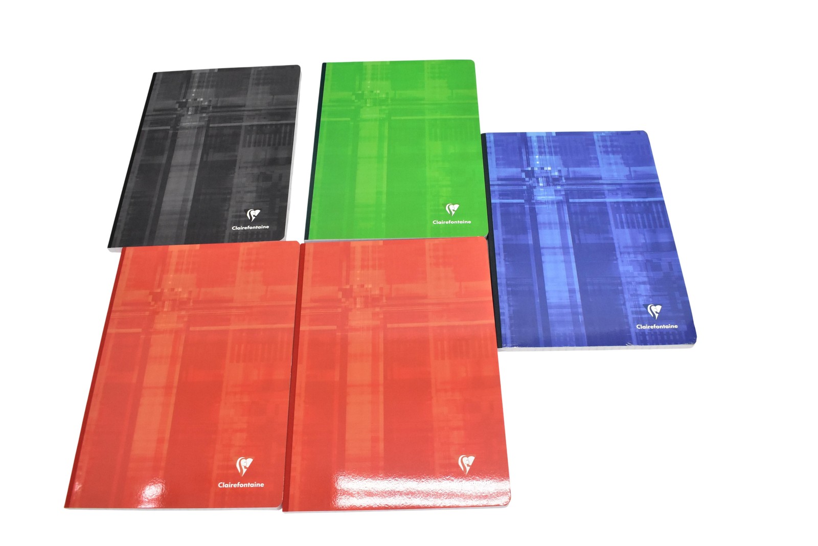 Clairefontaine Seyes Notebook 21x29.7cm 192 Pages Assorted Colors Lot Of 5
