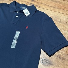 Polo Ralph Lauren Navy Blue Polo Shirt Boys XL 18-20 NWT