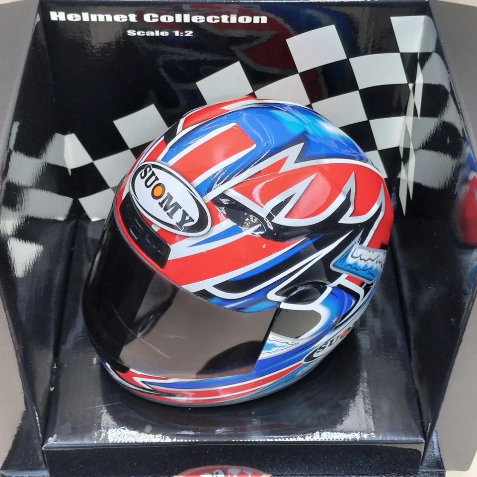 Minichamps 1/2 half Suomy Helmet 2001 Troy Bayliss Ducati SBK 326011221 - Image 4 of 4